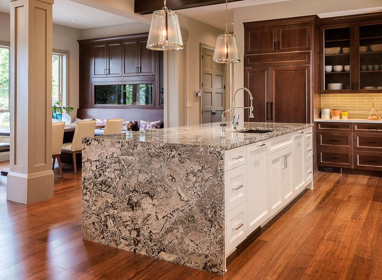 Bianco Antico Granite Kitchen Countertop 1 