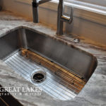 Canyon Dawn Quartzite Countertop with Sink