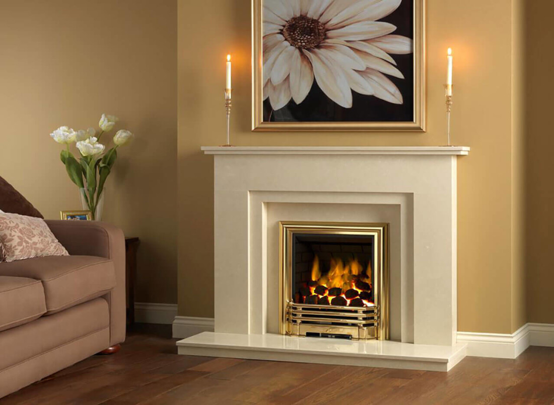 white-granite-fireplace