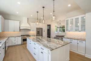 Fantasy Brown Quartzite Kitchen Island