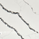 Calacatta Laza Night Quartz Closeup