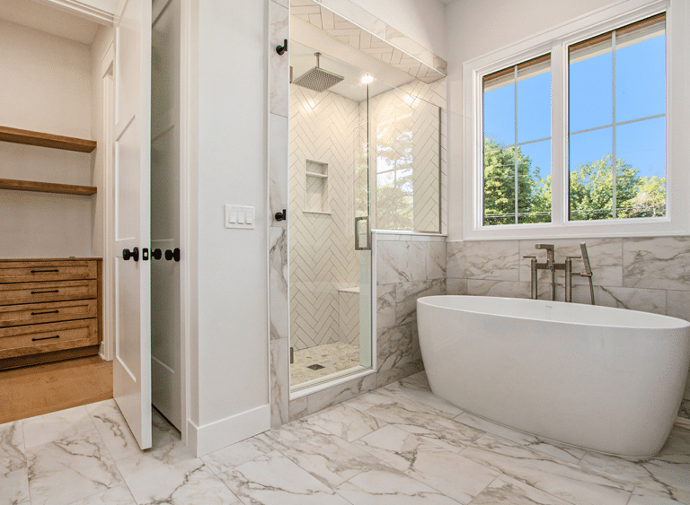 Master Bathroom with Natural Light